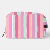 Trousse De Toilette Couleurs de bonbons rayures (Verso)