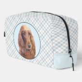 Trousse De Toilette Coussin irlandais peinture rouge mignonne Original (Coin droit)