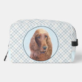 Trousse De Toilette Coussin irlandais peinture rouge mignonne Original (Verso)