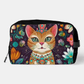 Trousse De Toilette Crowned Bejewelled Cat (Verso)