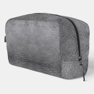 Trousse De Toilette Cuir gris Faux