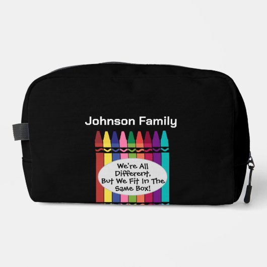 Trousse De Toilette Custom Family Reunion Utility Bag  (Recto)