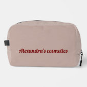Trousse De Toilette Custom Makeup & Cosmetic Bag – Name Gift (Recto)