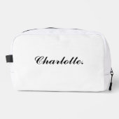 Trousse De Toilette Custom Name Travel Toiletry Bag Dopp Kit (Recto)