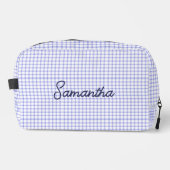 Trousse De Toilette Customized beauty case with initials, makeup bag (Recto)