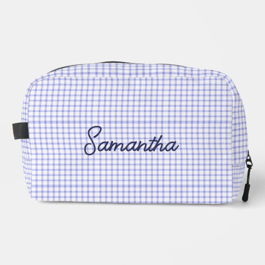 Trousse De Toilette Customized beauty case with initials, makeup bag (Recto)