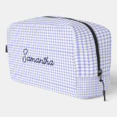 Trousse De Toilette Customized beauty case with initials, makeup bag (Coin droit)