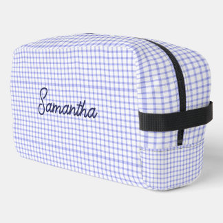 Trousse De Toilette Customized beauty case with initials, makeup bag