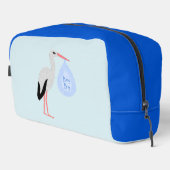 Trousse De Toilette Cute Blue Baby Boy Stork (Coin droit)