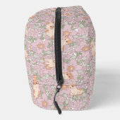 Trousse De Toilette Cute Chat Kitten Purple Floral Motif (Droite)