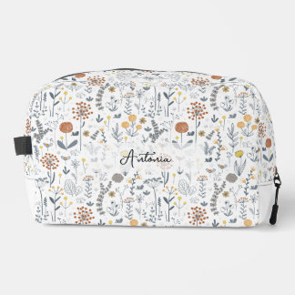 Trousse De Toilette Cute Stylish Floral Cometic Coque Versatile