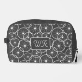 Trousse De Toilette Cyclist Bicycle Wheel Pattern Monogram (Recto)