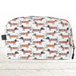 Trousse De Toilette Dachshund Wiener Saucisse Chien<br><div class="desc">Un motif de chien Dachshund Wiener Sausage amusant pour les amoureux des animaux.</div>