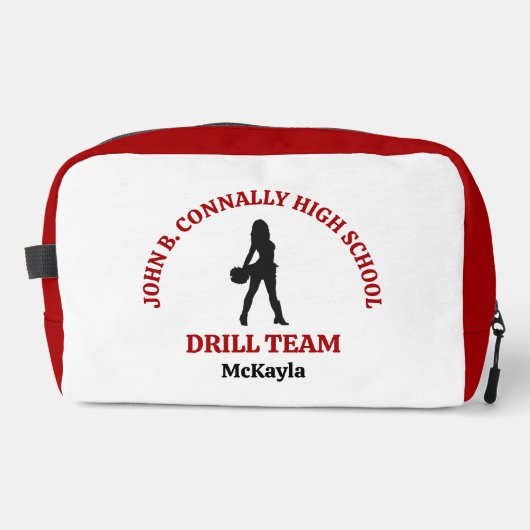 Trousse De Toilette Danseuse de l'équipe de drill de l'école secondair (Recto)