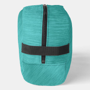 Trousse De Toilette Délice Turquoise Brossé