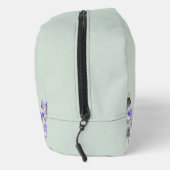 Trousse De Toilette Demoiselle d'honneur fleurs de lavande vert sauge (Droite)