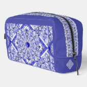 Trousse De Toilette Dentelle en céramique Bleu de Grèce (Coin droit)