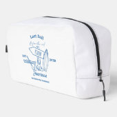 Trousse De Toilette Dernière voile Avant le voile Bachelorette week-en (Coin droit)