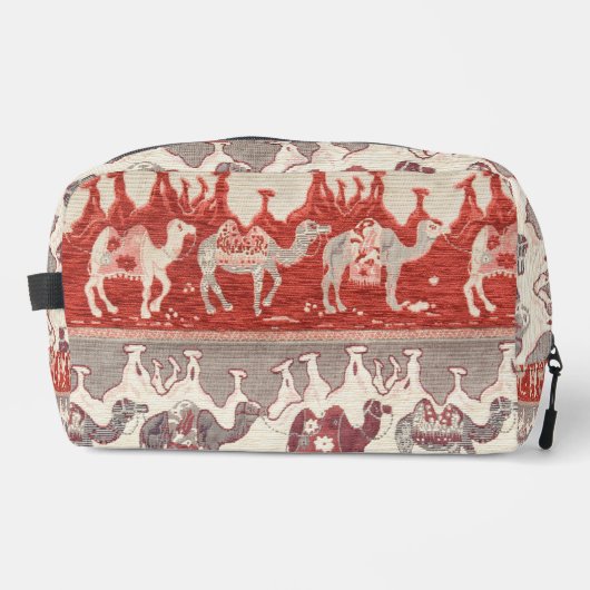 Trousse De Toilette Desert Camels Caravan Art (Recto)