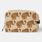 Trousse De Toilette Design d'art tribal des éléphants (Verso)