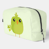 Trousse De Toilette Dessin d'oiseau vert (Coin droit)