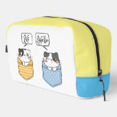 Trousse De Toilette deux chats (Coin droit)