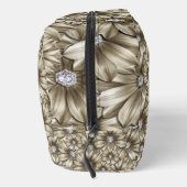 Trousse De Toilette Diamants Fleurs (Droite)