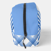 Trousse De Toilette Dopp Kit - Blue Stripes Crossed Diagonally (Droite)