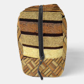 Trousse De Toilette Dopp Kitt - Motif en brique orange (Droite)