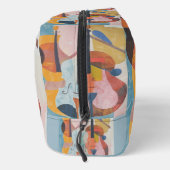 Trousse De Toilette Double basse colorée Abstraite (Droite)