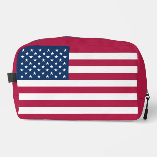 Trousse De Toilette Drapeau américain (Recto)