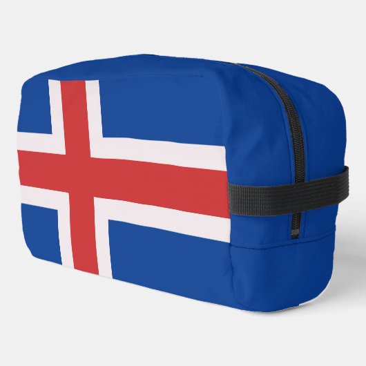 Trousse De Toilette Drapeau de l'Islande (Coin gauche)