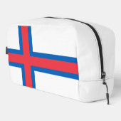Trousse De Toilette Drapeau des îles Féroé (Coin droit)