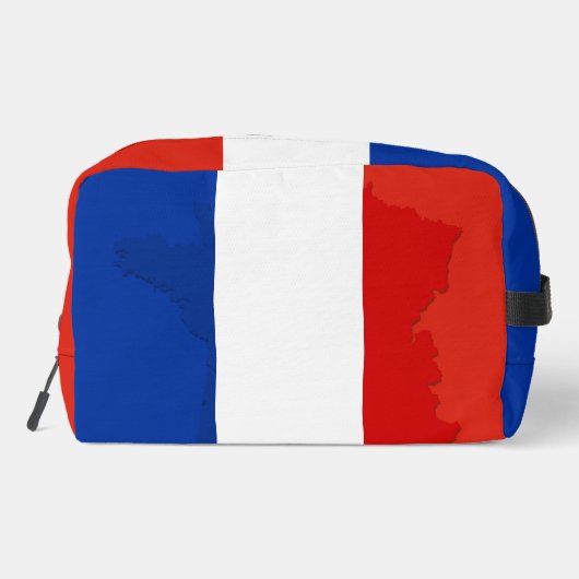Trousse De Toilette drapeau français (Verso)