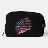 Trousse De Toilette Drapeau USA (Verso)