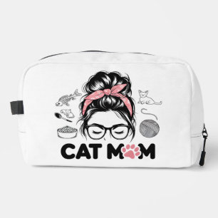 Trousse de toilette drôle "Maman de chat" pour fem