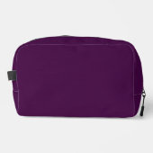 Trousse De Toilette Eggplant Purple Solid (Recto)