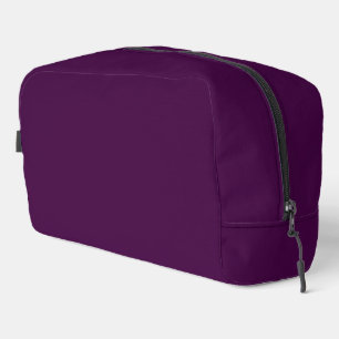 Trousse De Toilette Eggplant Purple Solid