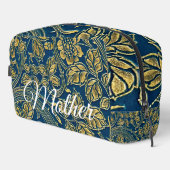 Trousse De Toilette Élégance Bleu Doré (Coin droit)