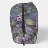 Trousse De Toilette Elégant chic pourpre pourpre chic aquarelle fleuri (Droite)