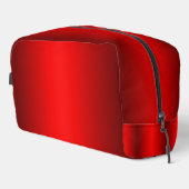 Trousse De Toilette Élégant dégradé rouge à noir (Coin droit)