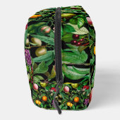 Trousse De Toilette Elégant fruits tropicaux noir motif monogramme (Droite)