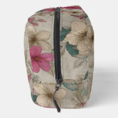 Trousse De Toilette Elegant Gray Floral Bag (Droite)