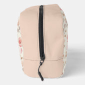 Trousse De Toilette Élégant Motif à fleurs roses (Droite)