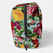 Trousse De Toilette Élégant motif d'aqua fleurs roses (Droite)