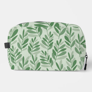 Trousse De Toilette Élégant motif naturel sauge & feuille d'olive