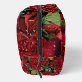 Trousse De Toilette Elegant Red Roses Floral Pattern Makeup Bag (Droite)