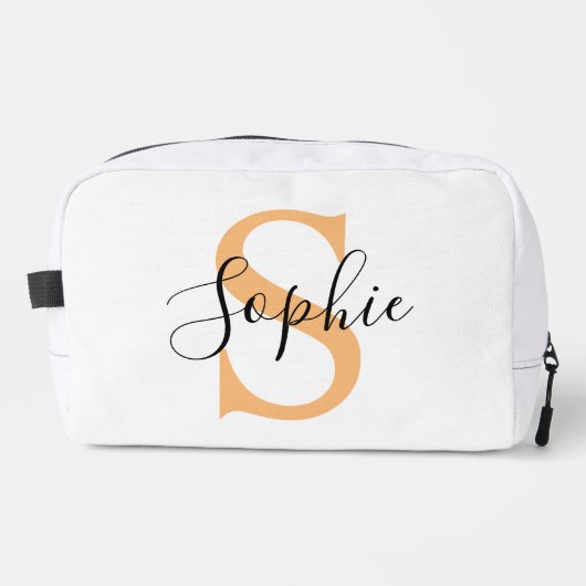 Trousse De Toilette Elegant Script Custom Name Personalized Gift (Recto)