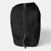 Trousse De Toilette Elégant timbre Faux sur noir tacheté (Droite)