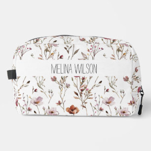 Trousse De Toilette Elégante aquarelle fleur sauvage